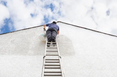 Peinture extérieure à la Ferté-Alais — façades et ravalement